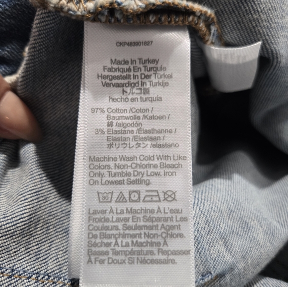 MADEWELL Flared Wide-Leg Crop Jeans. SIZE 30 - Picture 5 of 8